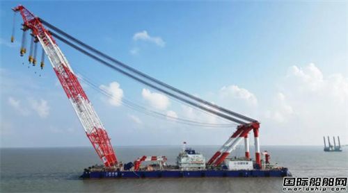 711所為國內最大變幅式起重船提供電力推進系統