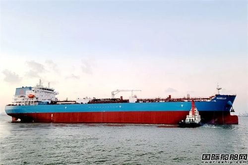 新?lián)P子造船交付Evalend首制50000噸MR油船