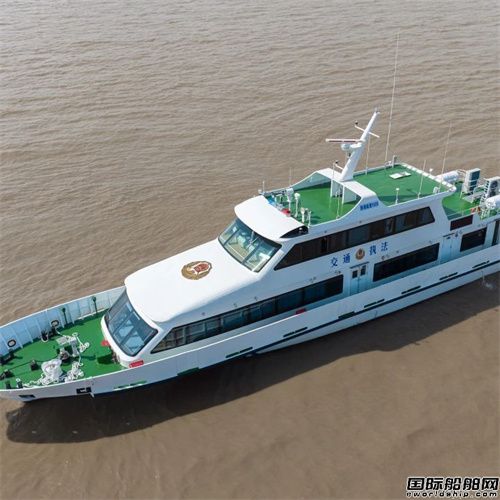 華海造船承建35米港航（執(zhí)法）艇順利試航
