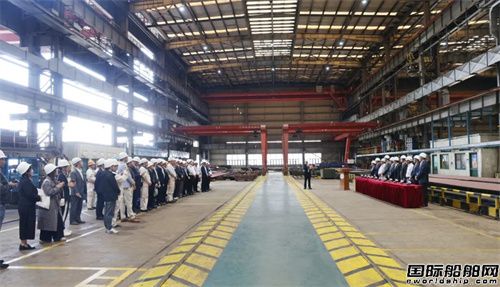 全球首例大型箱船甲醇雙燃料改造船廠總包項目開工