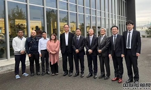 雙瑞環境黨委書記、總經理付洪田帶隊拜訪日本客戶