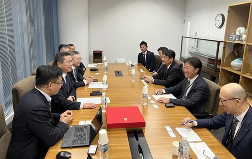 雙瑞環境黨委書記、總經理付洪田帶隊拜訪日本客戶