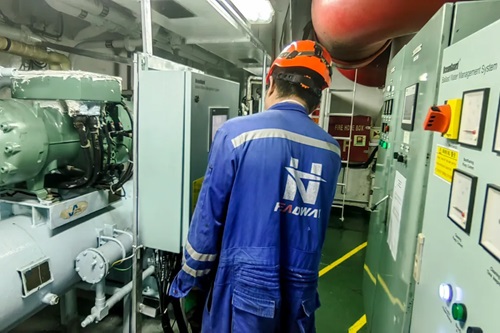 12天!海德威EPC模式跑出壓載水系統安裝項目“加速度”