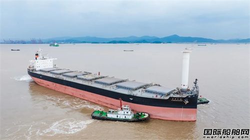 舟山中遠海運重工完成年內第三艘旋筒風帆改裝工程