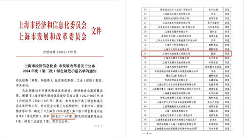 上海中遠(yuǎn)海運(yùn)重工獲評(píng)上海市綠色工廠