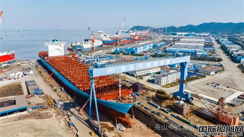 舟山中遠海運重工新春生產實現“開門紅”