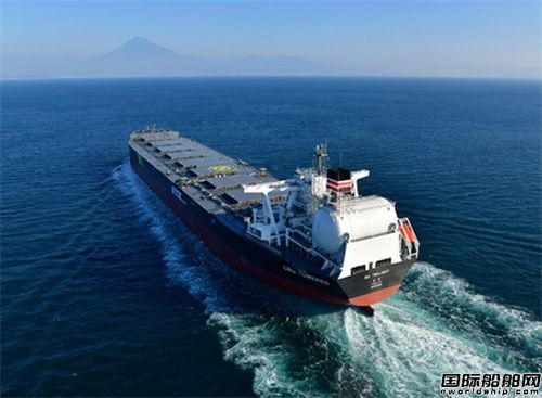 JMU交付日本郵船LNG雙燃料散貨船