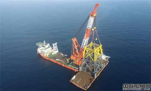 廣州打撈局“華兆龍”在廣東陽江海域完成“首秀”