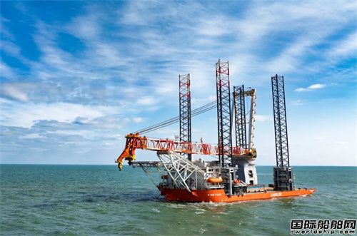 啟東中遠海運海工第二艘NG20000型風電安裝船命名