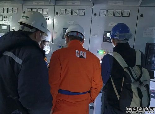 威海金陵為華科五洲建造海工平臺(tái)發(fā)電機(jī)提前動(dòng)車