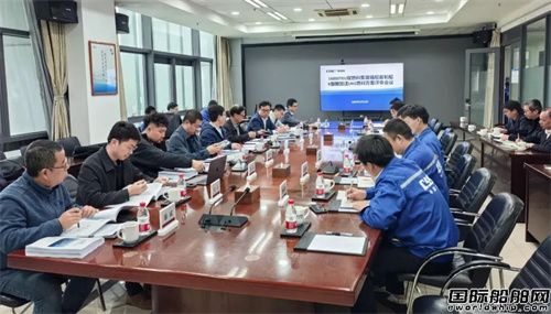 廣船國際完成16000TEU雙燃料箱船首船LNG加注