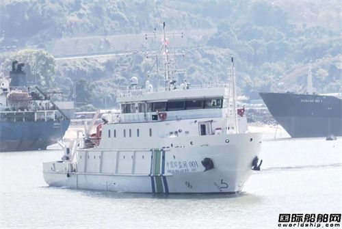福建首艘海洋生態環境監測調查船完成試航