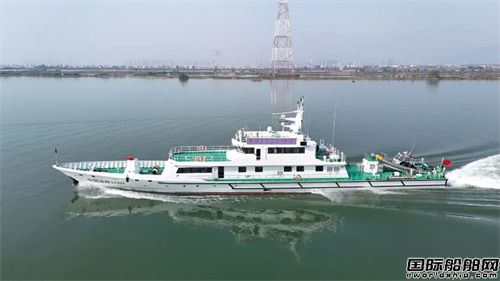 江龍船艇建造國內最快300噸級漁政執法船入列