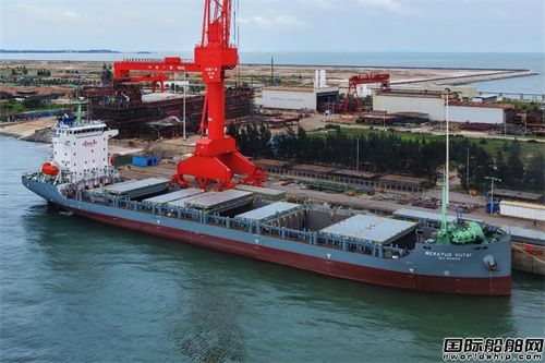 沖刺“雙過半”!中船廣西提前交付1艘新造海外船舶