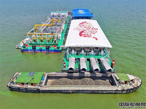 世界首創!振華重工建造一體化清淤平臺投用
