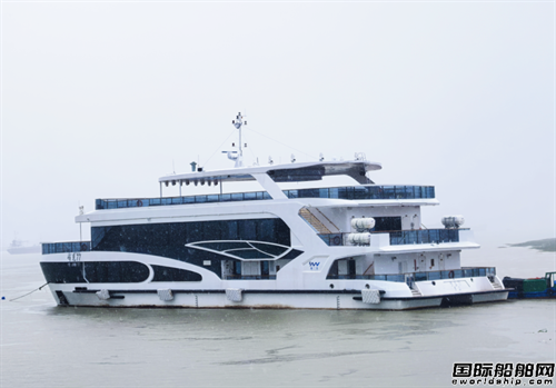 全國首艘海上運營純電動推進旅游客船完工