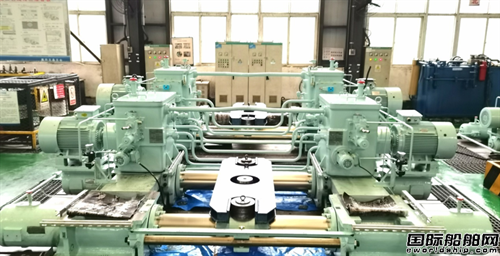 武漢船機為82000噸批量散貨船配套舵機全部交付