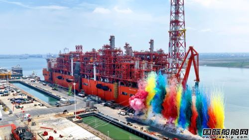 中國(guó)船廠(chǎng)新突破!我國(guó)自主建造最大新型FLNG啟航