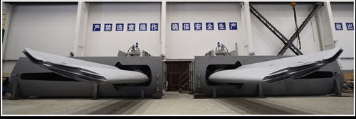 上海衡拓一舉斬獲9船套歐洲高端客滾船減搖鰭訂單