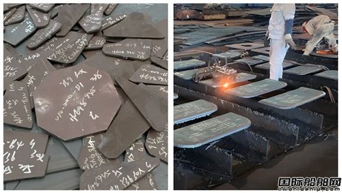 大界坡口切割機器人+海寶等離子方案在中船澄西成功投產