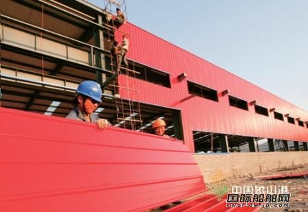 鶴浦船舶基地造船能力超百萬噸