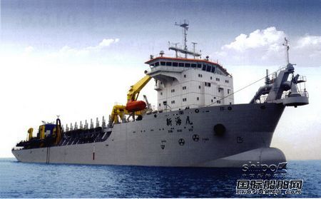中交上航局兩艘姊妹船開工建造