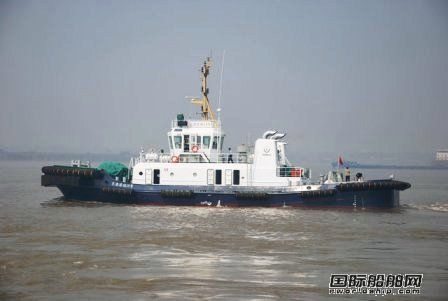 鎮(zhèn)江船廠兩艘5000HP全回轉(zhuǎn)拖船完工