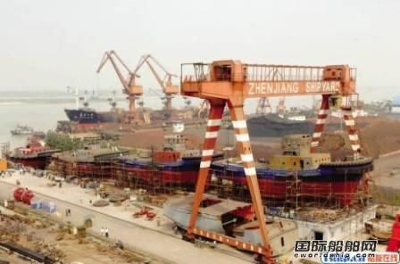 鎮(zhèn)江船廠兩艘65t全回轉(zhuǎn)拖船開(kāi)工